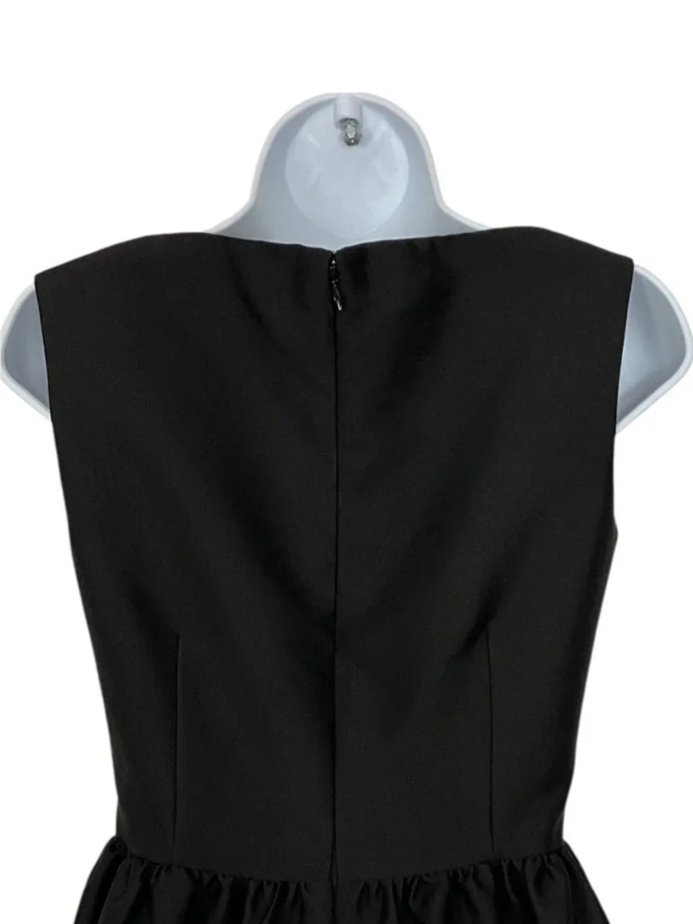 Kate Spade Embellished Cupcake Dress 0 Black Mini Sleeveless Pockets